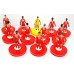 Subbuteo Andrew Table Soccer Olympiacos 2021-22 on Classic Hasbro bases